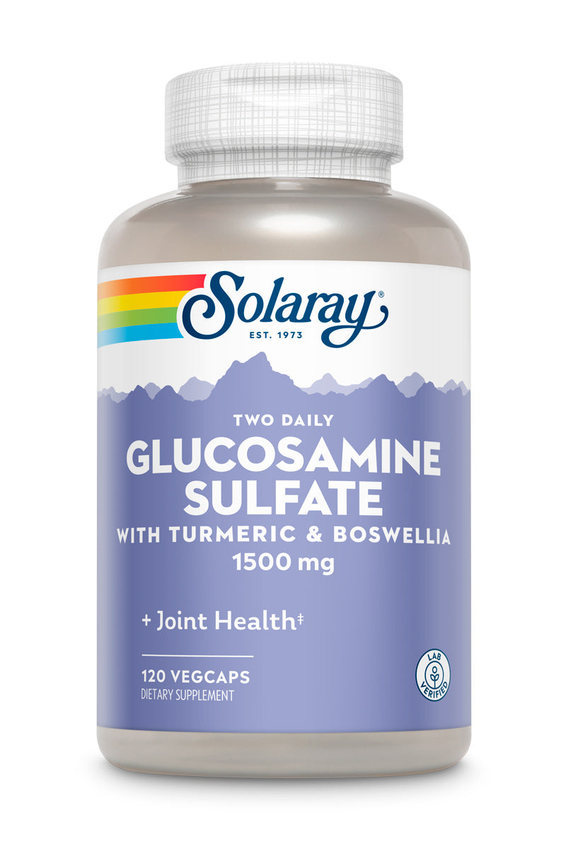 Solaray Glucosamine 1500mg 120cp-[HealthWay]