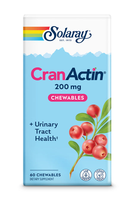 Solaray CranActin Chew 60ch-[HealthWay]