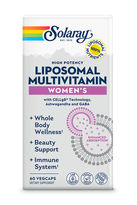 Solaray Lipo Multi Women 60cp-[HealthWay]