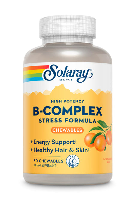 Solaray B-Com Chewable 50wf-[HealthWay]