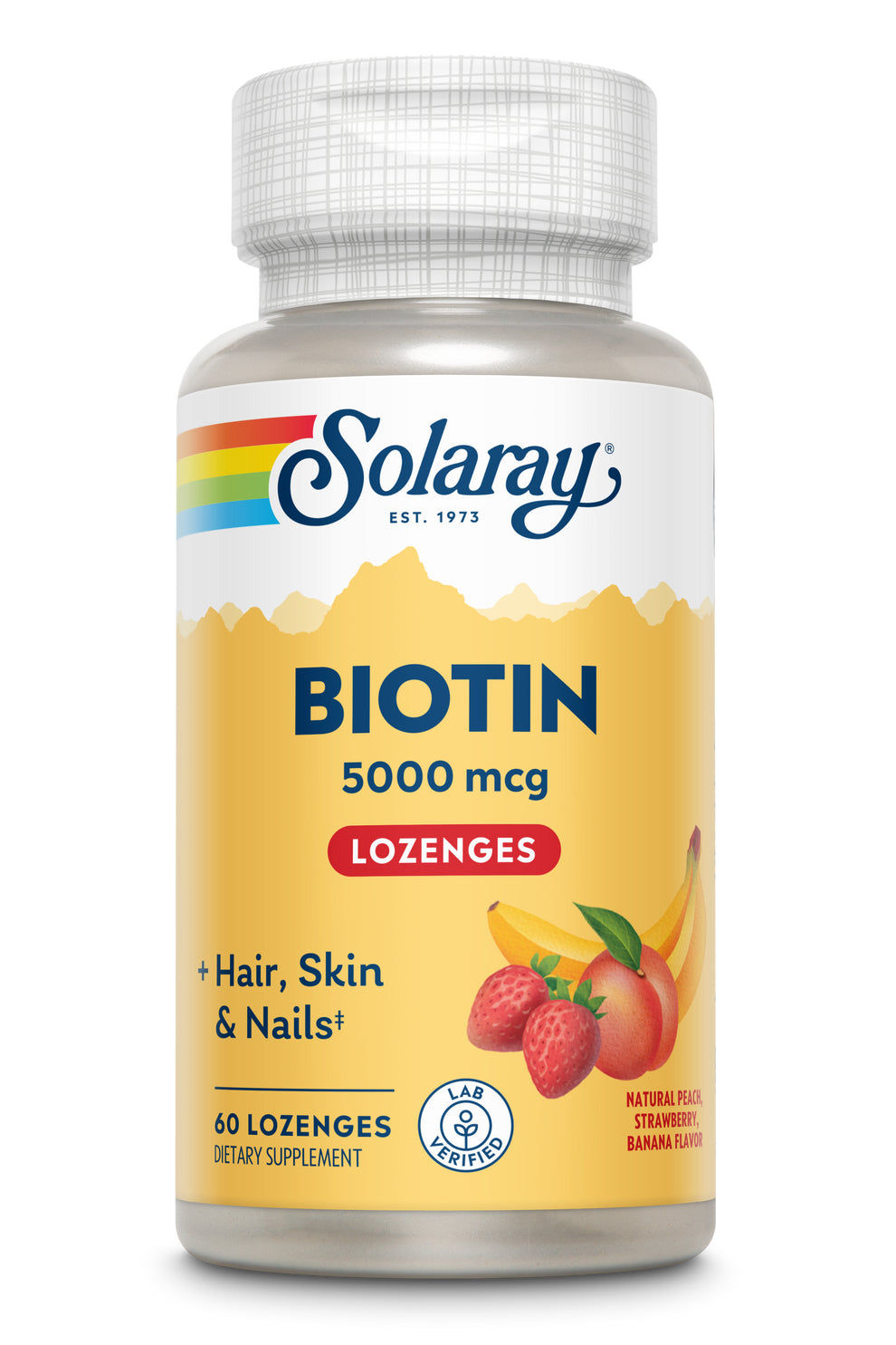 Solaray Biotin 5000mcg 60lz-[HealthWay]