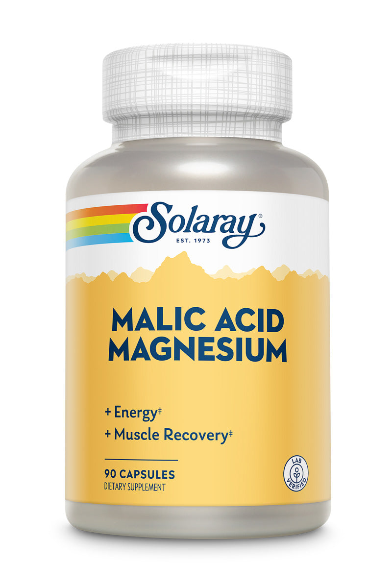 Solaray Malic Acid w/Mag 90cp-[HealthWay]