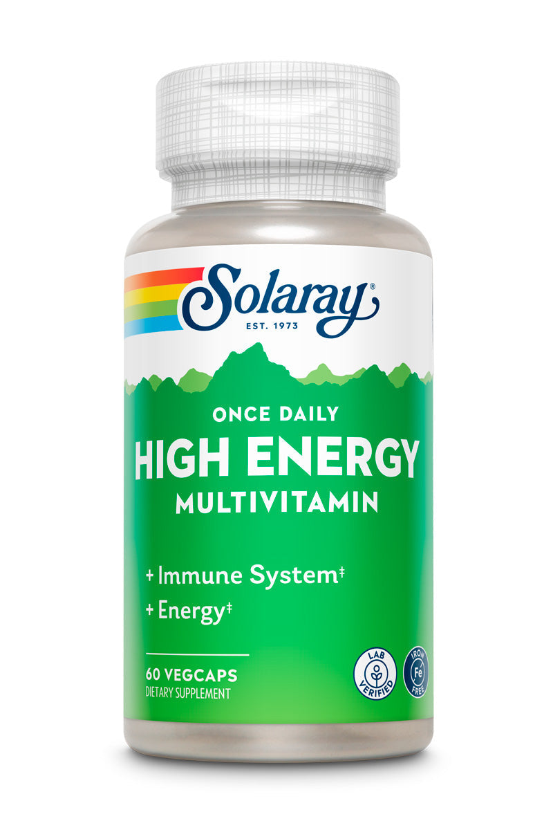 Solaray Once Daily Iron Free 60cp-[HealthWay]