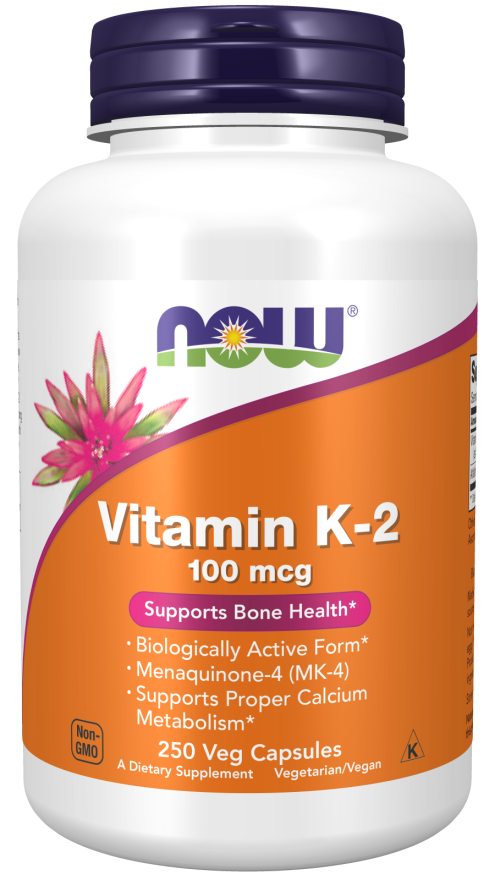 Now Vit K-2 100mcg 250vc-[HealthWay]