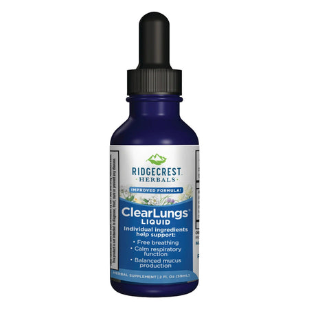 Ridgecrest ClearLungs 2oz-[HealthWay]