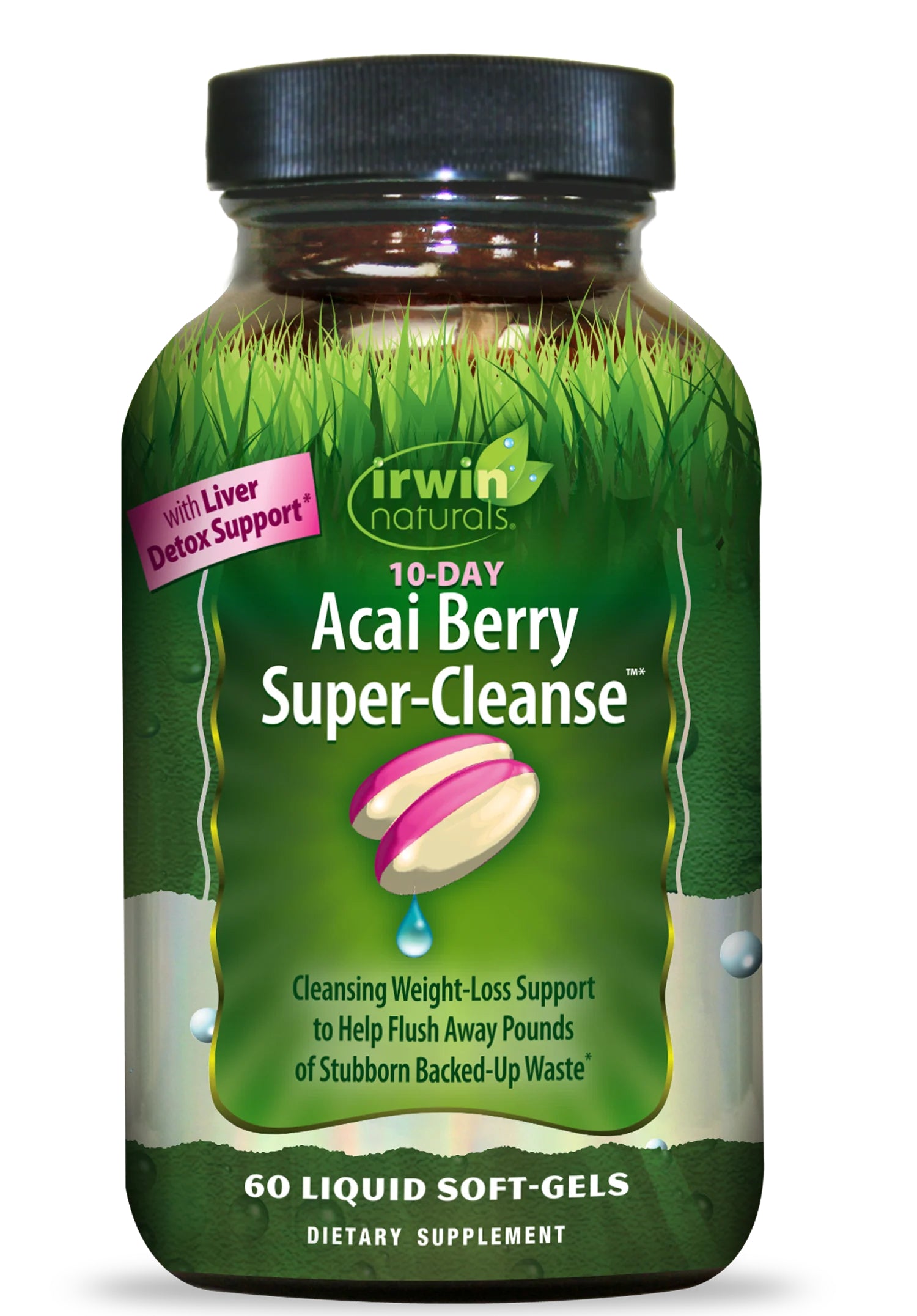 Irwin Acai Berry Super Cleanse 60sg-[HealthWay]