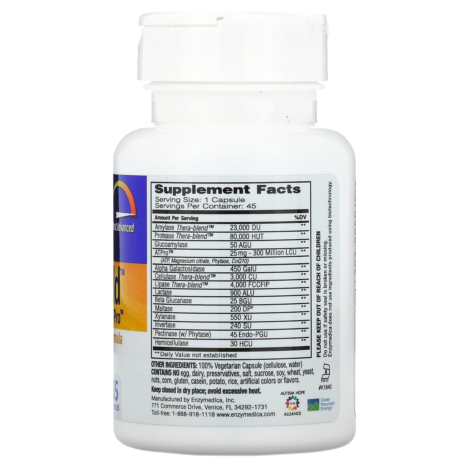 Enzymedica Digest Gold 45cp-[HealthWay]