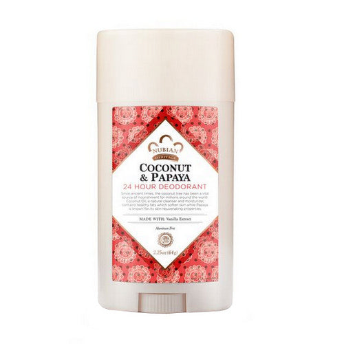 Nubian Coconut Papaya Deodorant 2.25oz