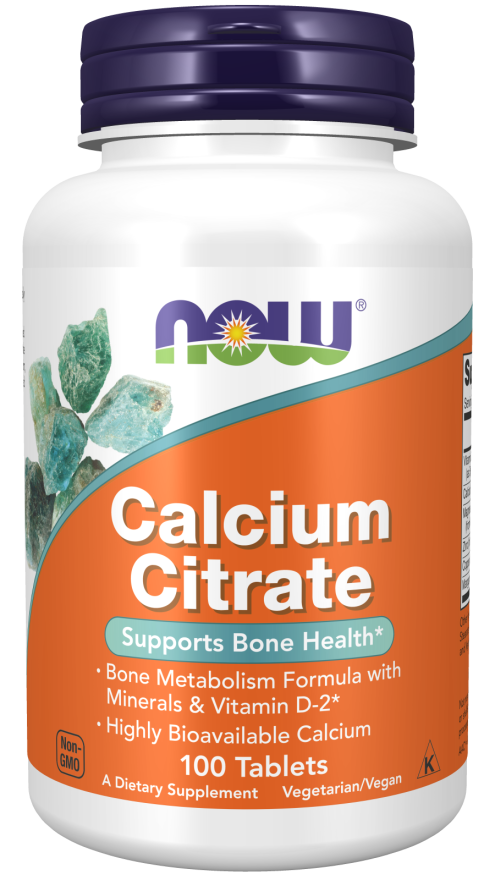 Now Calcium Citrate Plus 100tb