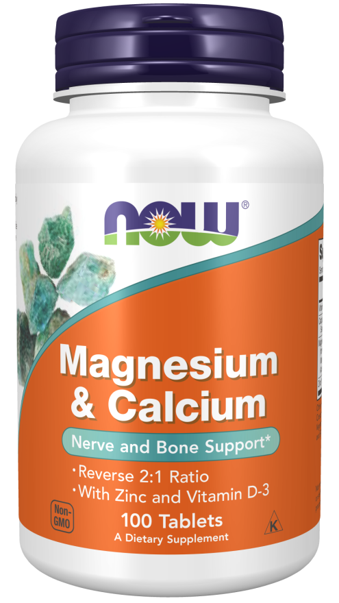 Now Magnesium Calcium +D 100tb