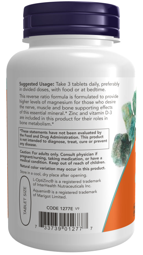 Now Magnesium Calcium +D 100tb-[HealthWay]