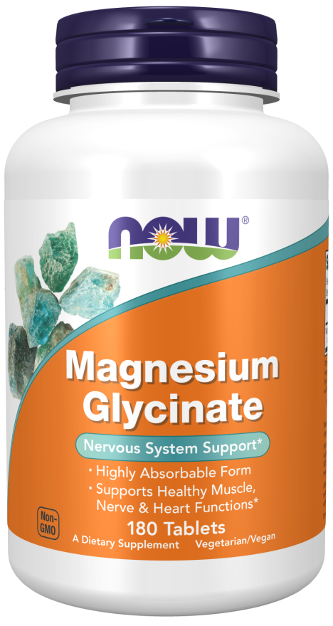 Now Magnesium Glycinate 180tb