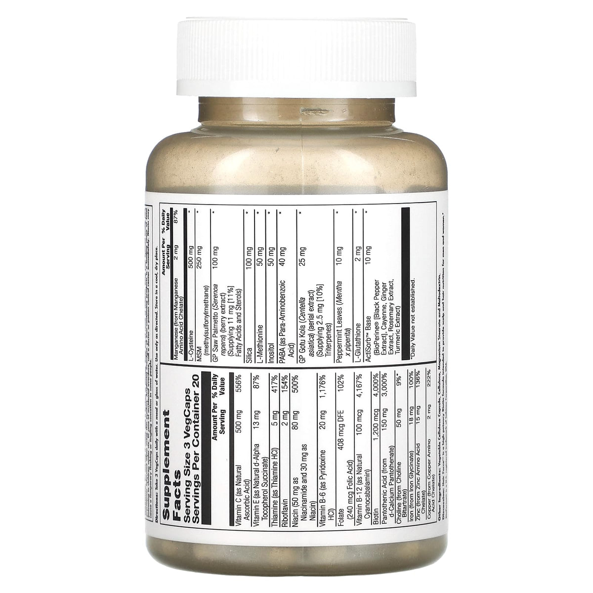 Kal Hair Force 60cp-[HealthWay]