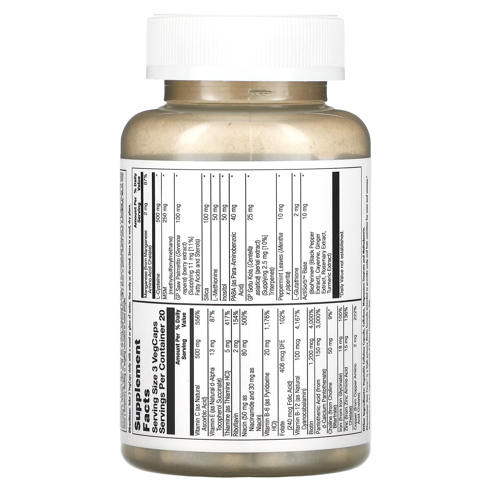 Kal Hair Force 60cp-[HealthWay]