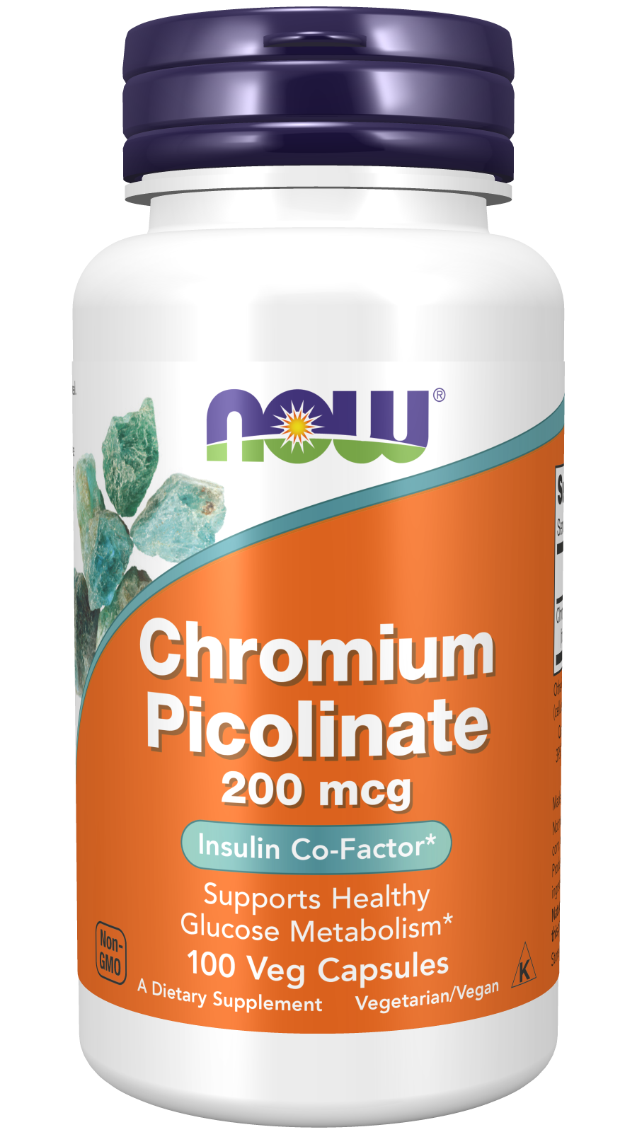 Now Chromium Pic 200mg 100c-[HealthWay]