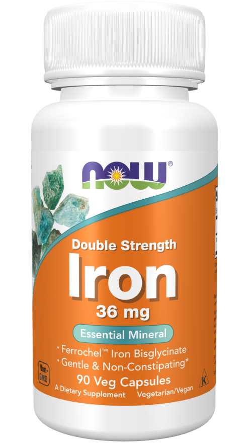 Now Iron 36mg 90vc-[HealthWay]