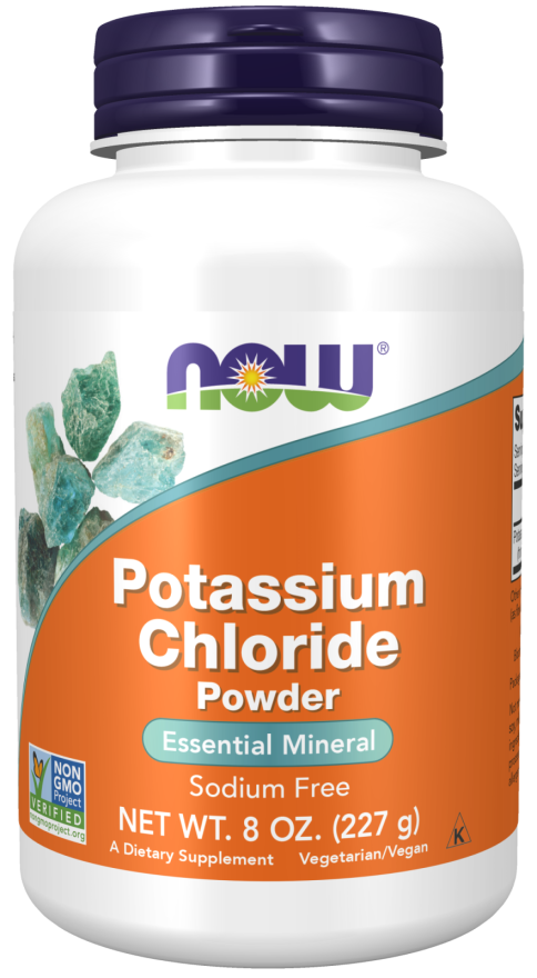 Now Potassium Chloride Powder 8oz