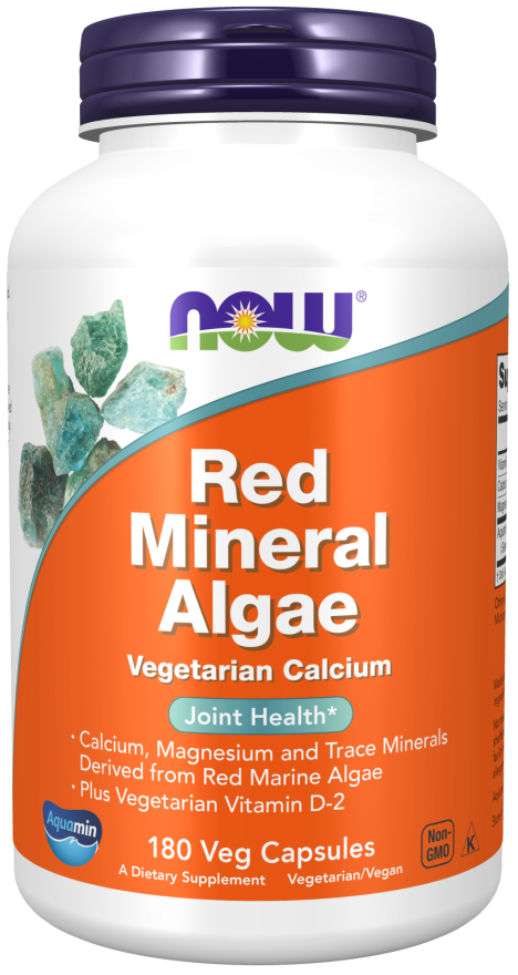 Now Red Mineral Algae 180vcap-[HealthWay]