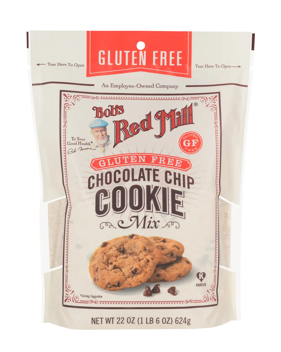 Bobs Red Mill Chocolate Chip Cookie Mix Gluten Free 22oz