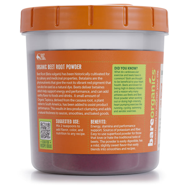 BareOrganics Beet Root 8oz