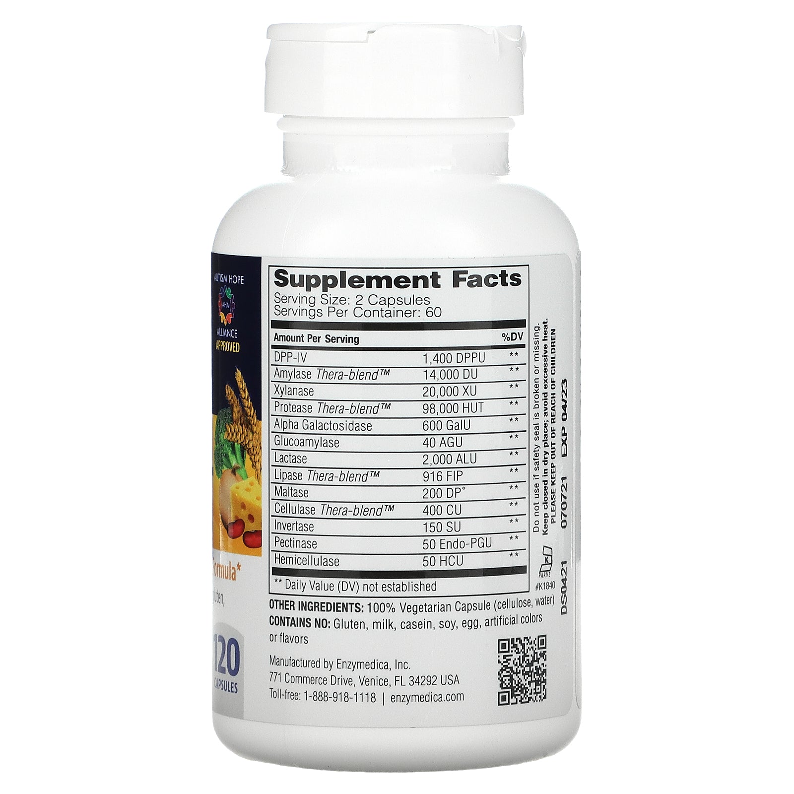 Enzymedica Digest Spectrum 120c-[HealthWay]