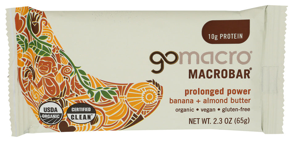 GoMacro Bar Banana Almond Butter 2oz