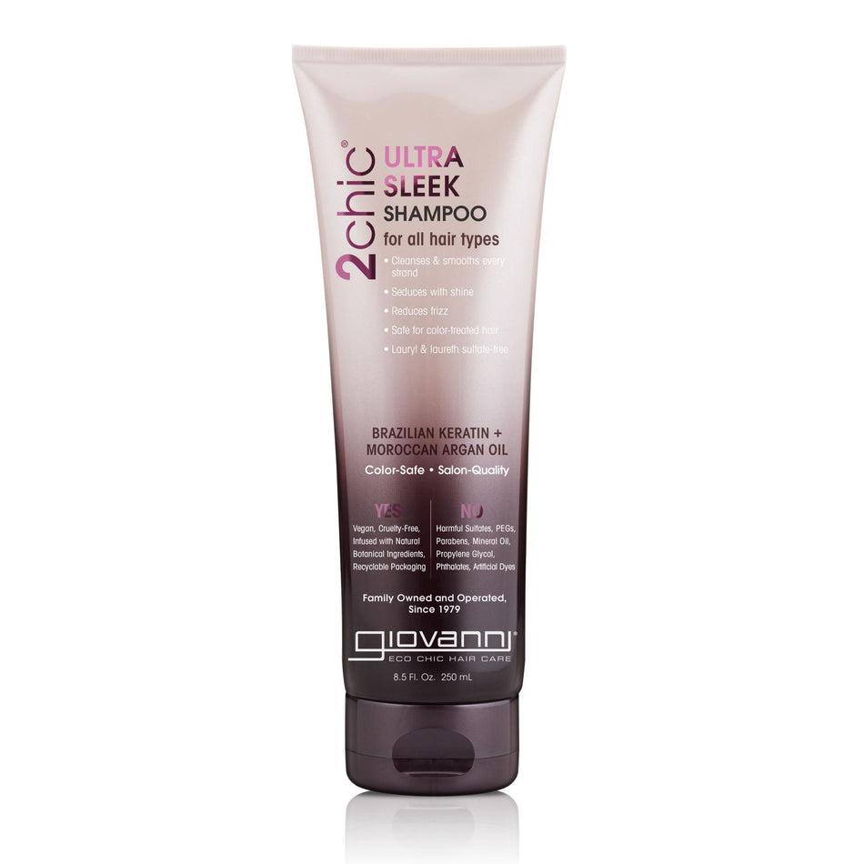 Giovanni 2Chic Shampoo Keratin Argan Oil 8.5oz