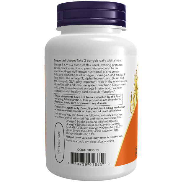 Now Omega 3-6-9 100sg-[HealthWay]