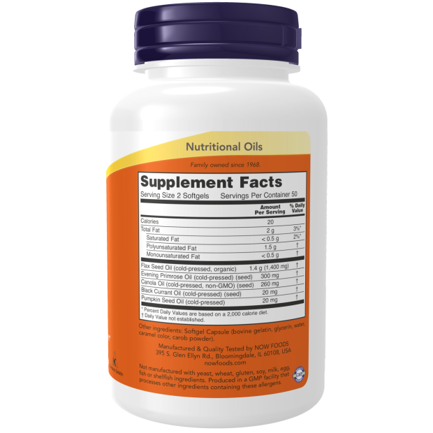 Now Omega 3-6-9 100sg-[HealthWay]