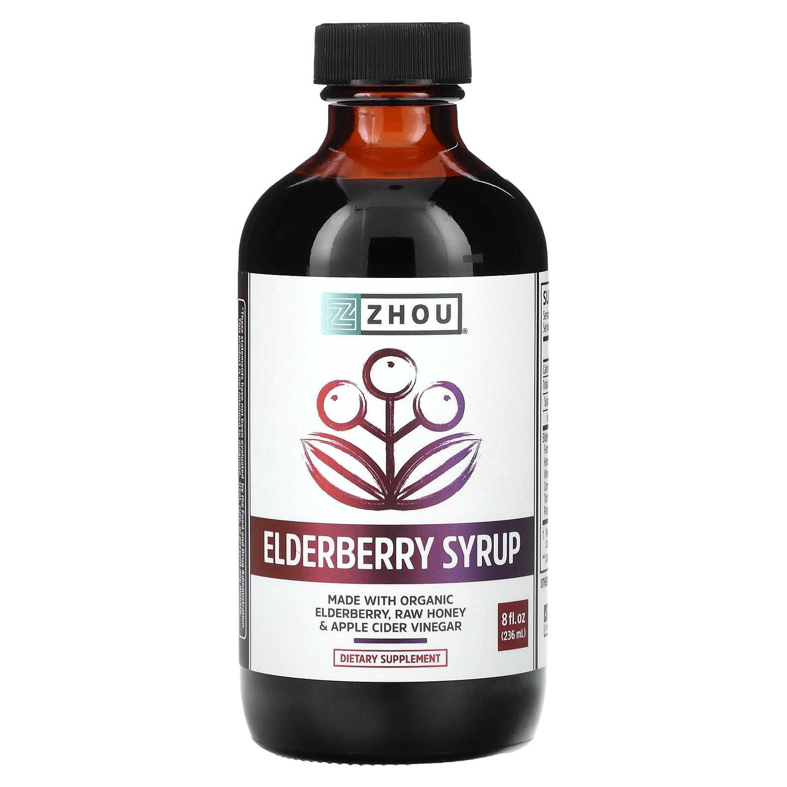 Zhou Elderberry Syrup 8oz