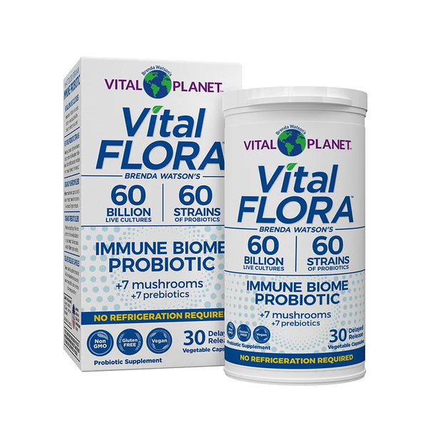 Vital Flora Immune Biome Probiotic 60B 30p