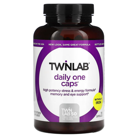 TwinLab Daily One w/o Iron 180cp-[HealthWay]