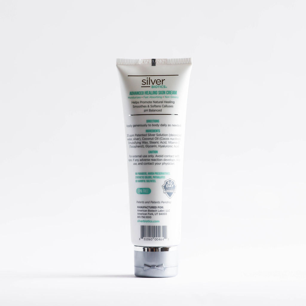 Back Label ABlabs Healing Cream Unscented 3.4oz | Healthway