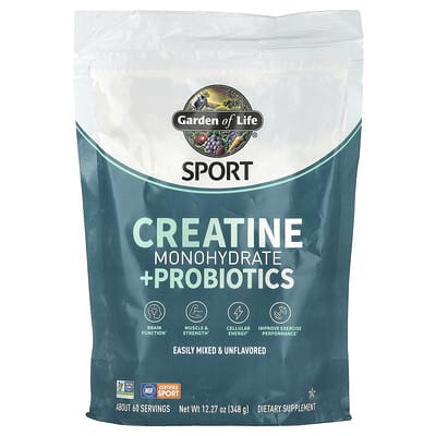 Garden of Life Sport Creatine Plus Probiotics 12oz