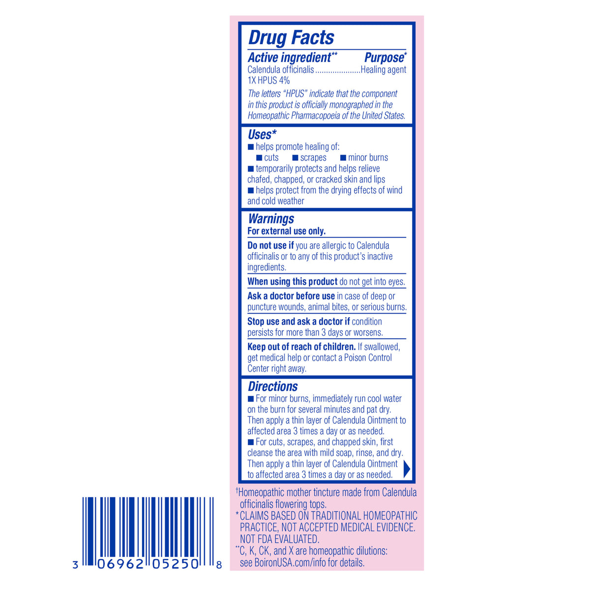 Boiron Calendula Ointment 1oz-[HealthWay]