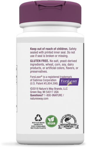 Natures Way Forskohlii Premium Blend 60cp