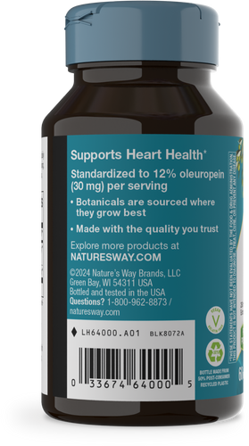 Natures Way Olive Leaf Premium Extract 60cp