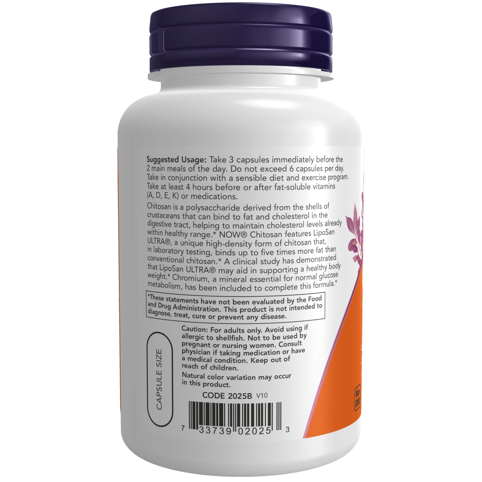 Now Chitosan 120cp-[HealthWay]