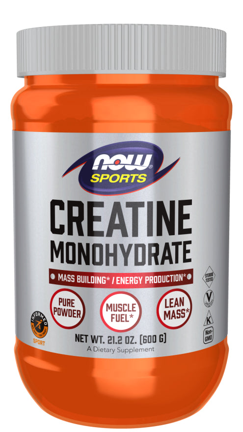 Now Creatine Monohydrate Pwd 600g-[HealthWay]