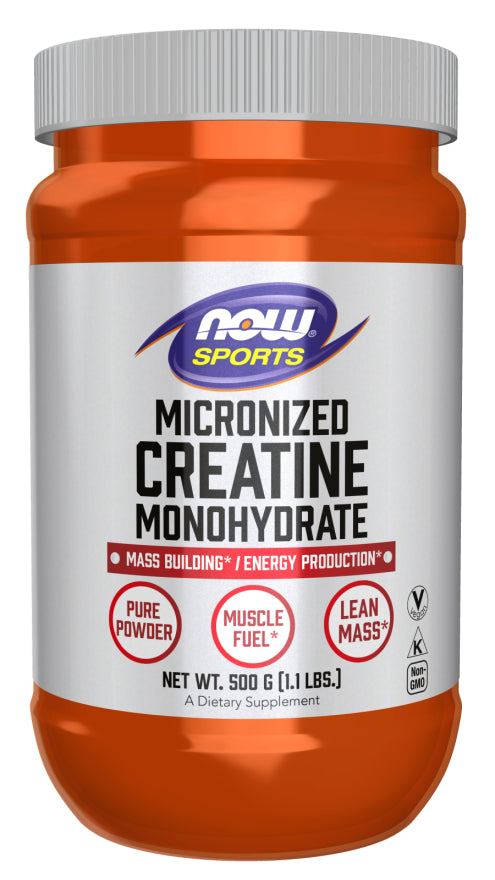 Supplements - Now Creatine Monohydrate Micronized 500g