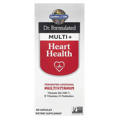Garden of Life Dr Formulated Multi+ Heart Health 30cp