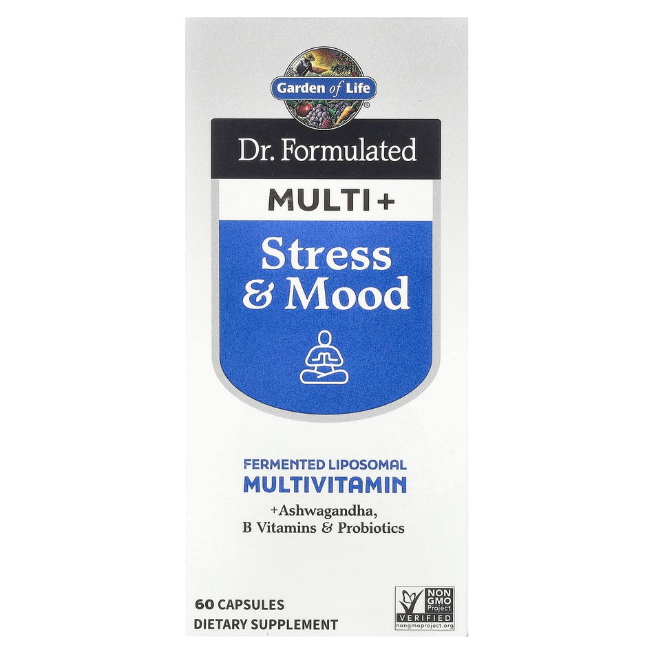 Garden of Life Dr Formulated Multi+ Stress Mood 60cp