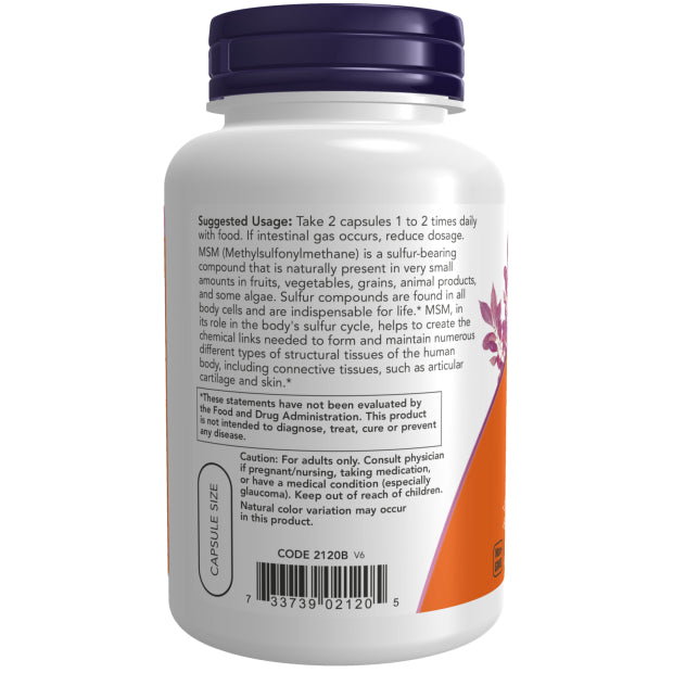 Now MSM 1000mg 120cp-[HealthWay]