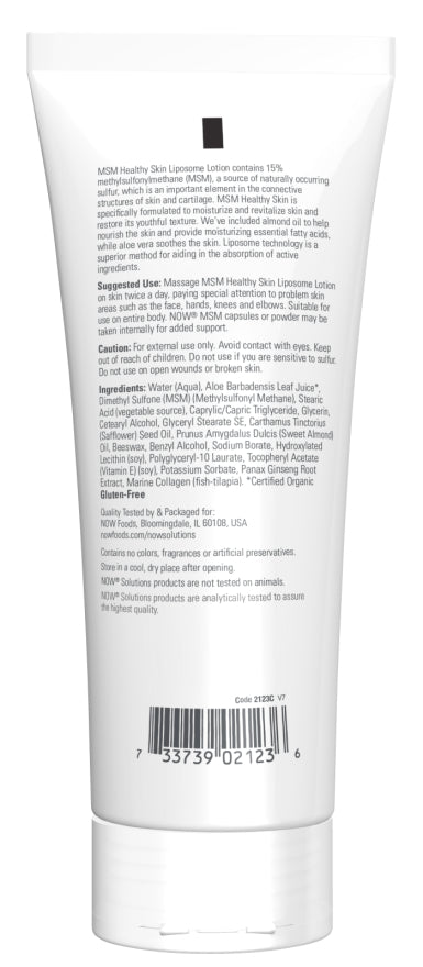 Now MSM Lotion 8oz-[HealthWay]