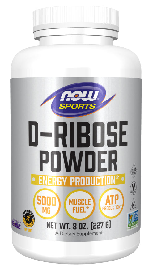 Supplements - Now D-Ribose Pwd 8oz