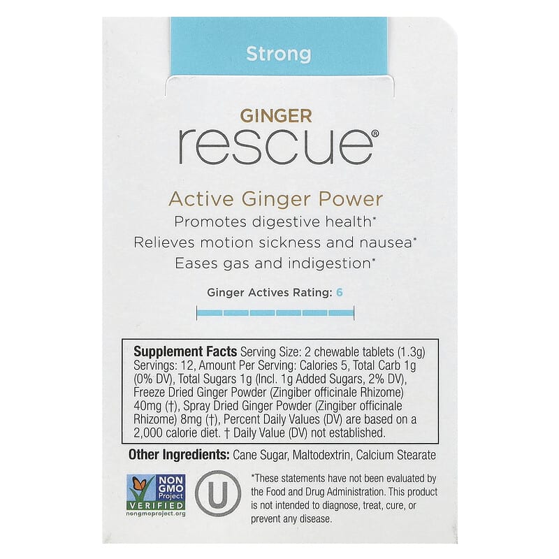 Ginger People Ginger Rescue Strong 24t