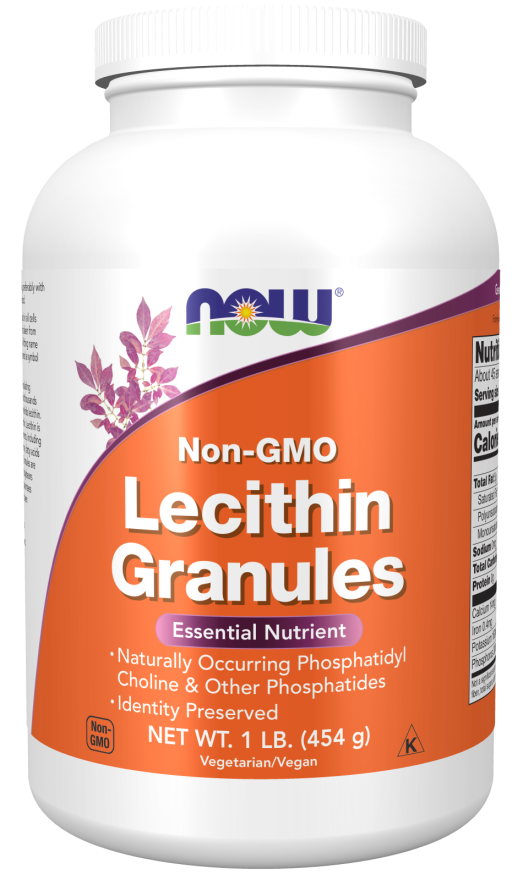 Now Lecithin Granules 1lb-[HealthWay]