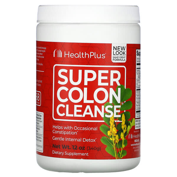 Health Plus Super Colon Cleanse 12oz-[HealthWay]