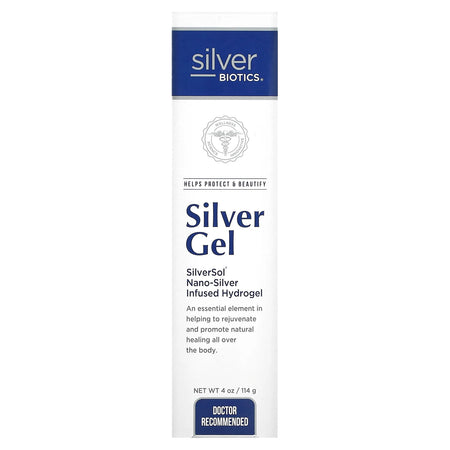 Front Label ABLabs Silverbiotics Gel 4oz | Healthway