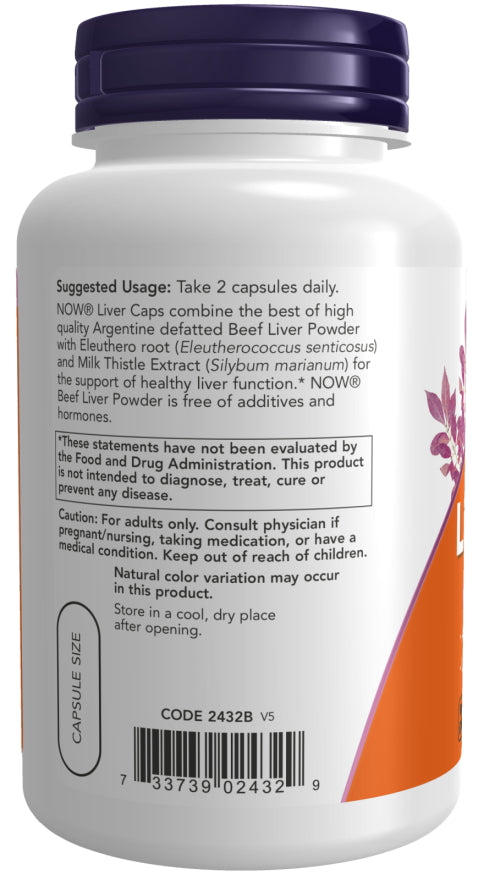 Now Liver Extract Caps 100cp-[HealthWay]